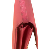 Prada Pink Saffiano Leather Pouchette