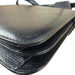 MCM Vintage Black Leather Crossbody Bag