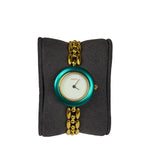 Gucci Interchangeable Bezel Gold Plated Link Band