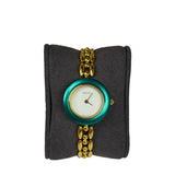 Gucci Interchangeable Bezel Gold Plated Link Band