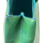 Louis Vuitton Vintage Teal Monogram Vernis Wilshire PM Tote