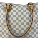 Louis Vuitton Vintage Monogram Damier Azur Saleya Shoulder Tote Bag