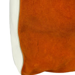 Celine Cabas Phantom Orange Suede Tote Bag