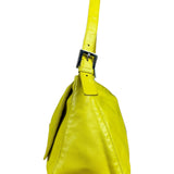 Fendi Yellow Leather Mamma Baguette