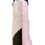 Chanel Black/Pink Cambon Quilted Leather Tote Bag 2004