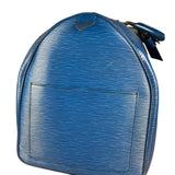 Louis Vuitton Blue Epi Keepall 55