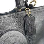Coach Black Dempsey Carryall 2-Way Bag
