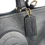 Coach Black Dempsey Carryall 2-Way Bag