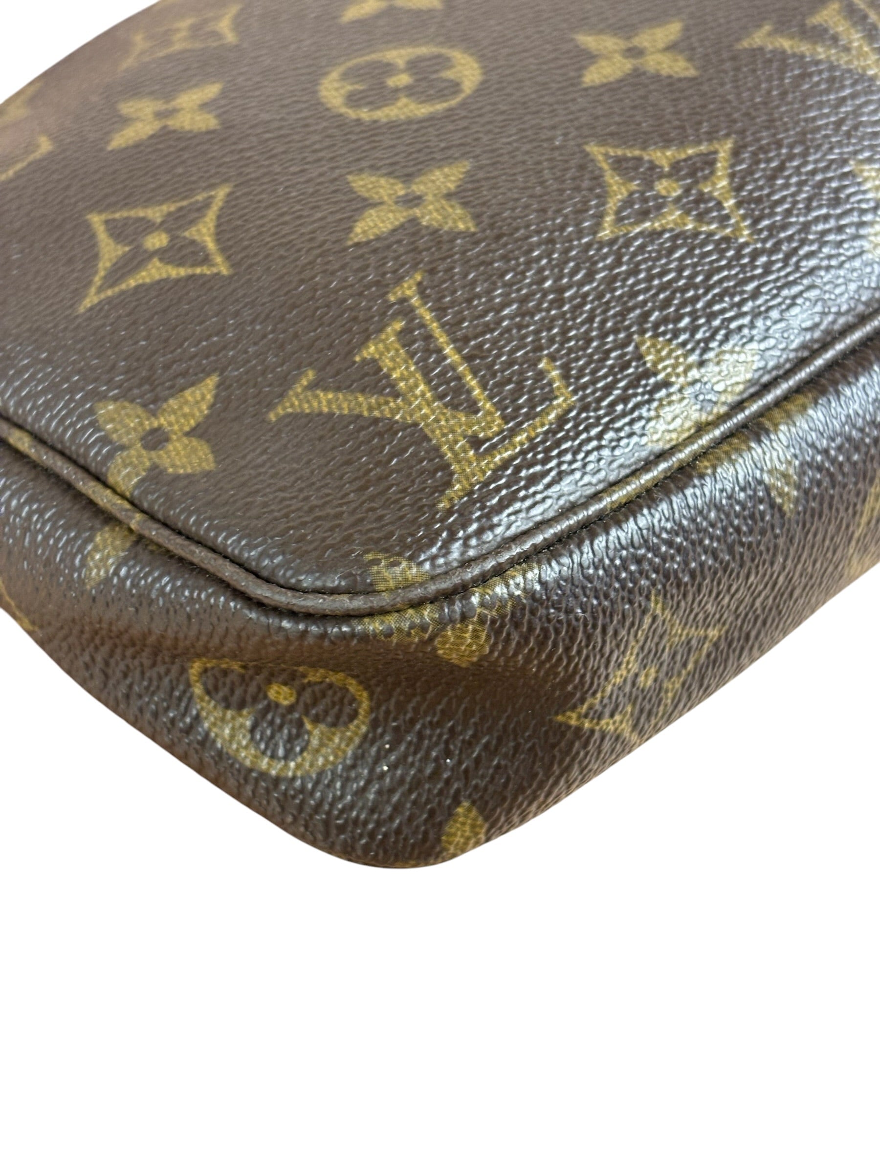 Louis Vuitton Monogram Pochette Replaced LV Strap