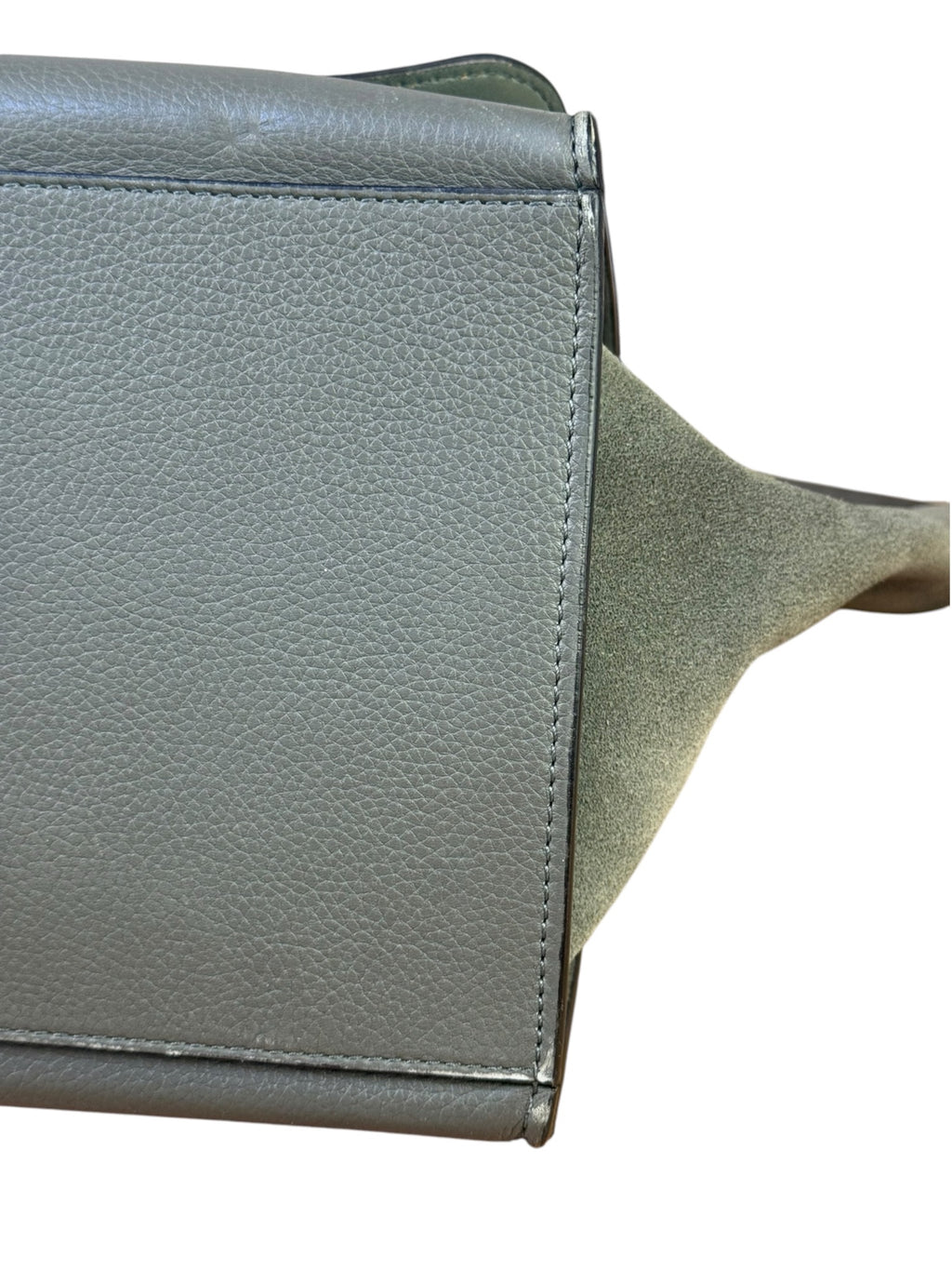 Celine Trapeze Bag In Grey
