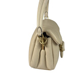 Coach Beige Leather Pillow Tabby 26 Shoulder Bag