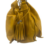 Loewe Vintage Yellow Leather Flamenco Tote Bag