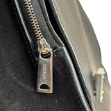 Celine Black Leather/Suede Trapeze Medium Handbag