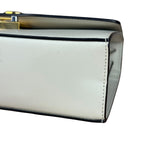 Gucci Ivory Leather Zumi Two-Tone GG Crossbody Bag