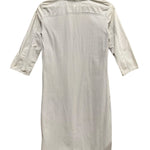 Maison Margiela MM6 ‘2 Fabrics’ Grey Long Sleeve Shirt Dress