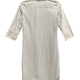 Maison Margiela MM6 ‘2 Fabrics’ Grey Long Sleeve Shirt Dress