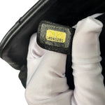 Chanel Grey Iridescent Quilted Leather Chic Bowling Shoulder Bag 2010
