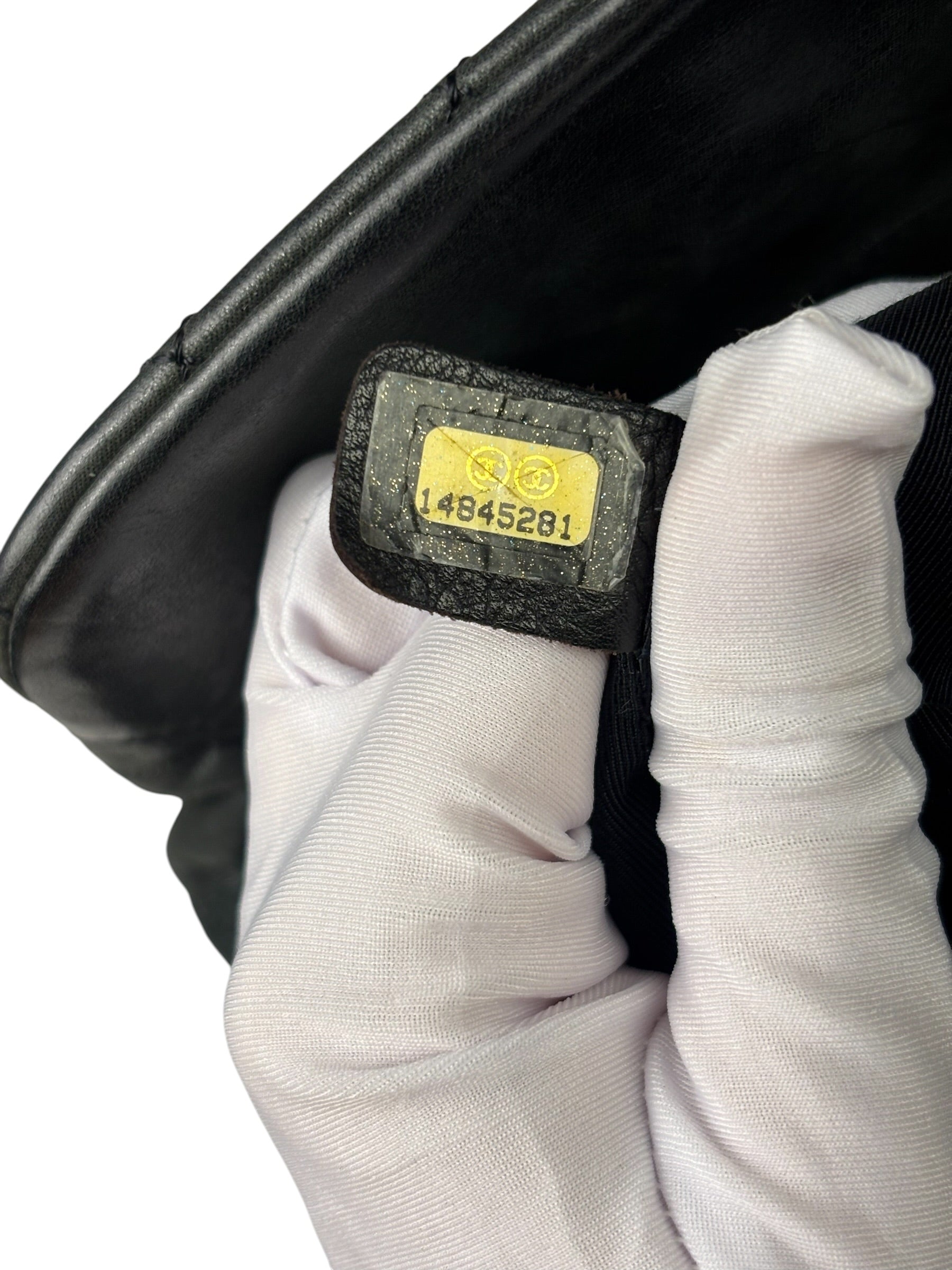 Chanel Grey Iridescent Quilted Leather Chic Bowling Shoulder Bag 2010