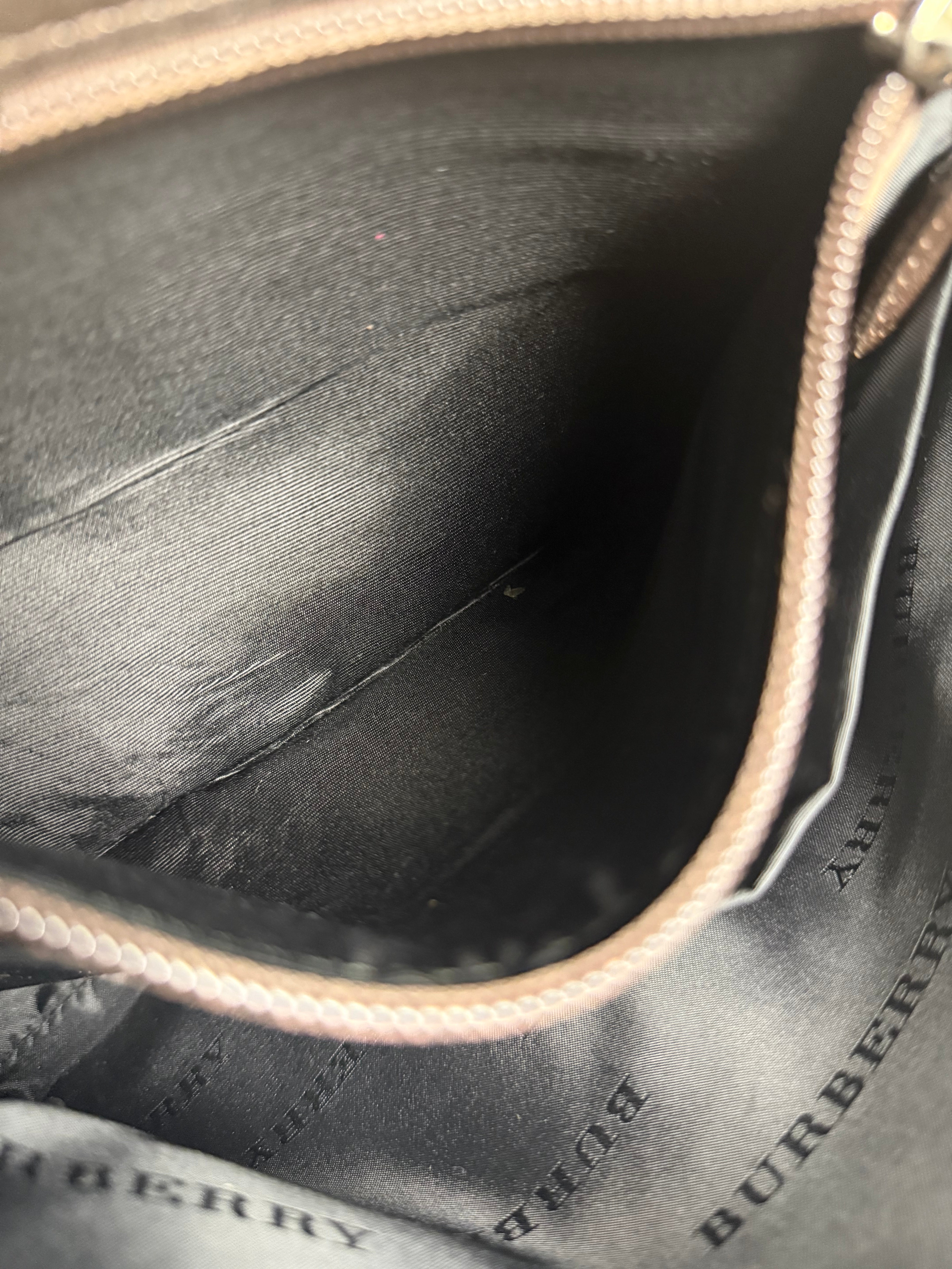 Burberry Nova Check Flap Crossbody Bag