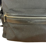 Saint Laurent Black S Canvas Backpack