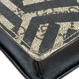 Gucci Beige/Black GG Caleido Web Zip Crossbody Bag