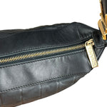 Chanel CC Chocolate Leather Shoulder Bag 2000