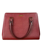 Burberry Vintage Leather Burgundy Handbag