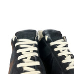Maison Margiela Replica Leather and Suede Sneaker Black