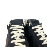 Maison Margiela Replica Leather and Suede Sneaker Black