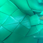 Bottega Veneta Small Green Intrecciato Cassette Camera Bag