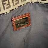 Fendi FF Canvas Top Handle Tote