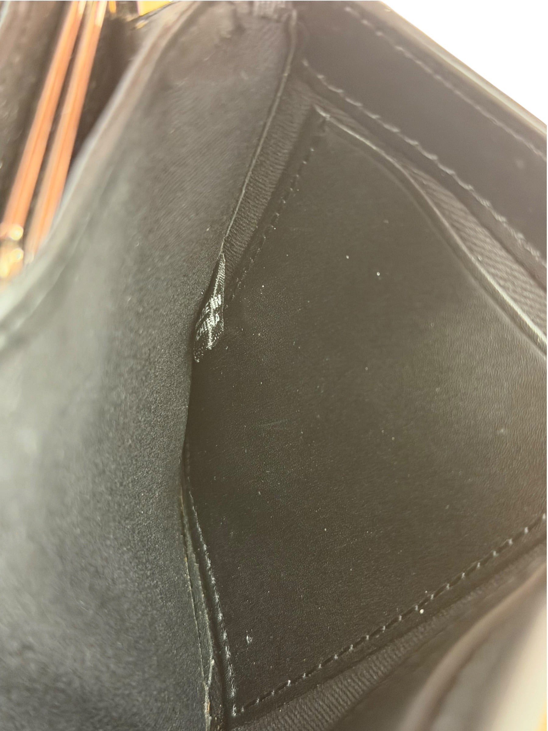 Vivienne Westwood Black Compact Bi-Fold/Kiss Lock Annie Wallet