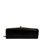 Chanel Vintage Black Quilted Lambskin Half Moon Shoulder Bag 1989