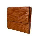 Louis Vuitton Brown Leather Elise Compact Wallet