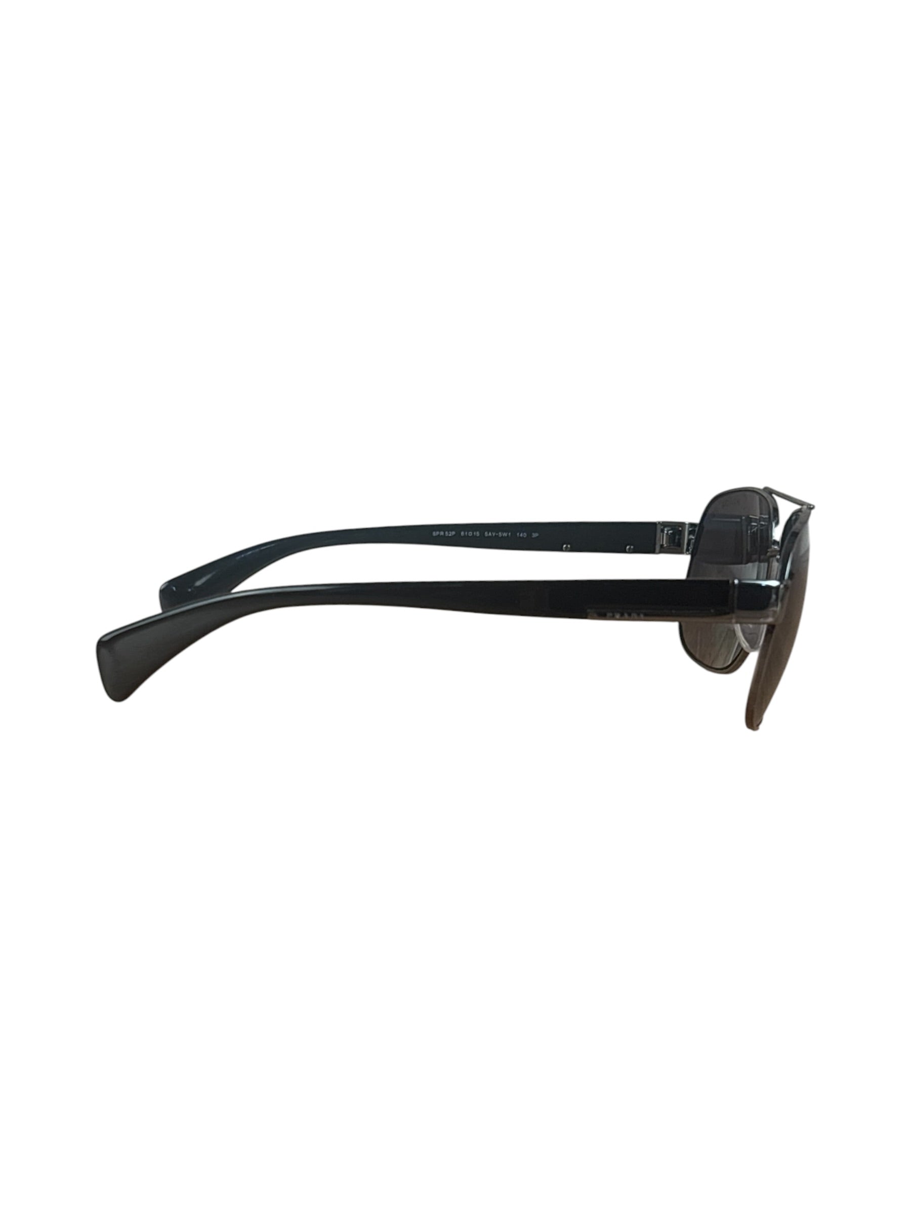 Prada Pilot/Aviator-Style Metal Sunglasses