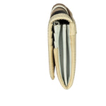 Burberry Cream Nova Check Penrose Continental Long Wallet
