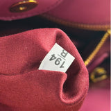 Miu Miu Pink Nappa Leather 2Way Tote Bag