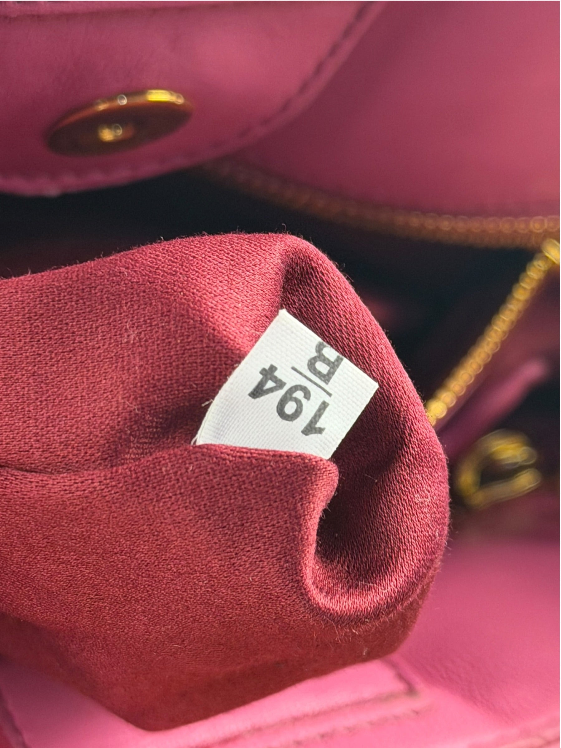 Miu Miu Pink Nappa Leather 2Way Tote Bag