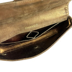 Chanel 2002 Gold Retro Tale East West Chain Flap