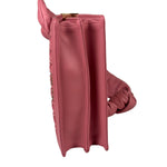 Miu Miu Pink Confidential Nappa Matelassè Leather Shoulder Bag
