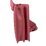 Miu Miu Pink Confidential Nappa Matelassè Leather Shoulder Bag