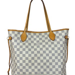 Louis Vuitton Damier Azur Neverfull Shoulder Bag GM