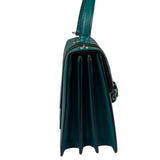 BVLGARI Serpenti Forever Mini Top Handle Bag Green
