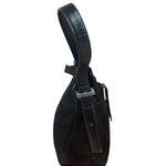 Fendi Vintage Black Mamma Baguette Shoulder Bag