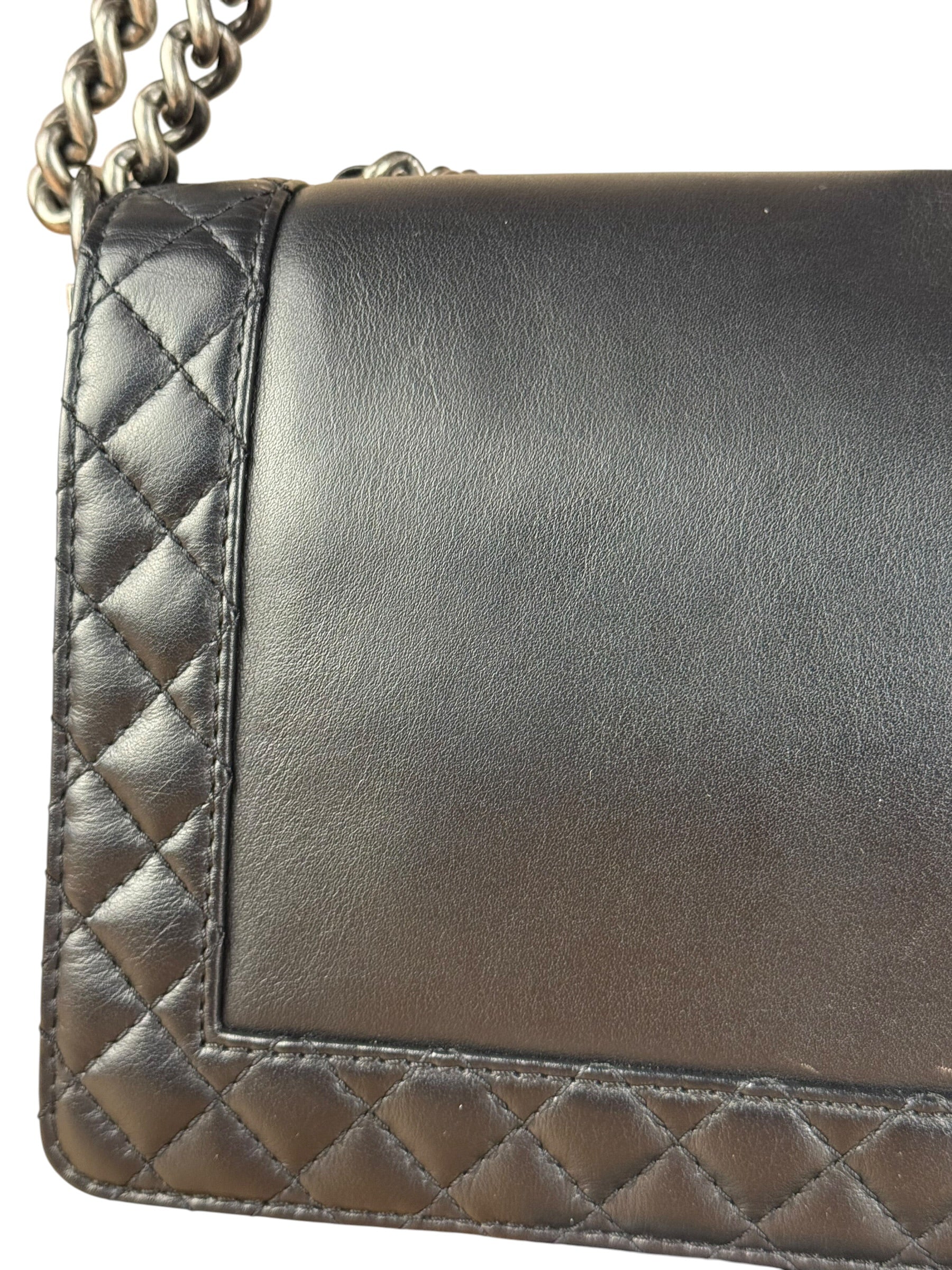 Chanel Black Enchained Boy Bag 2013