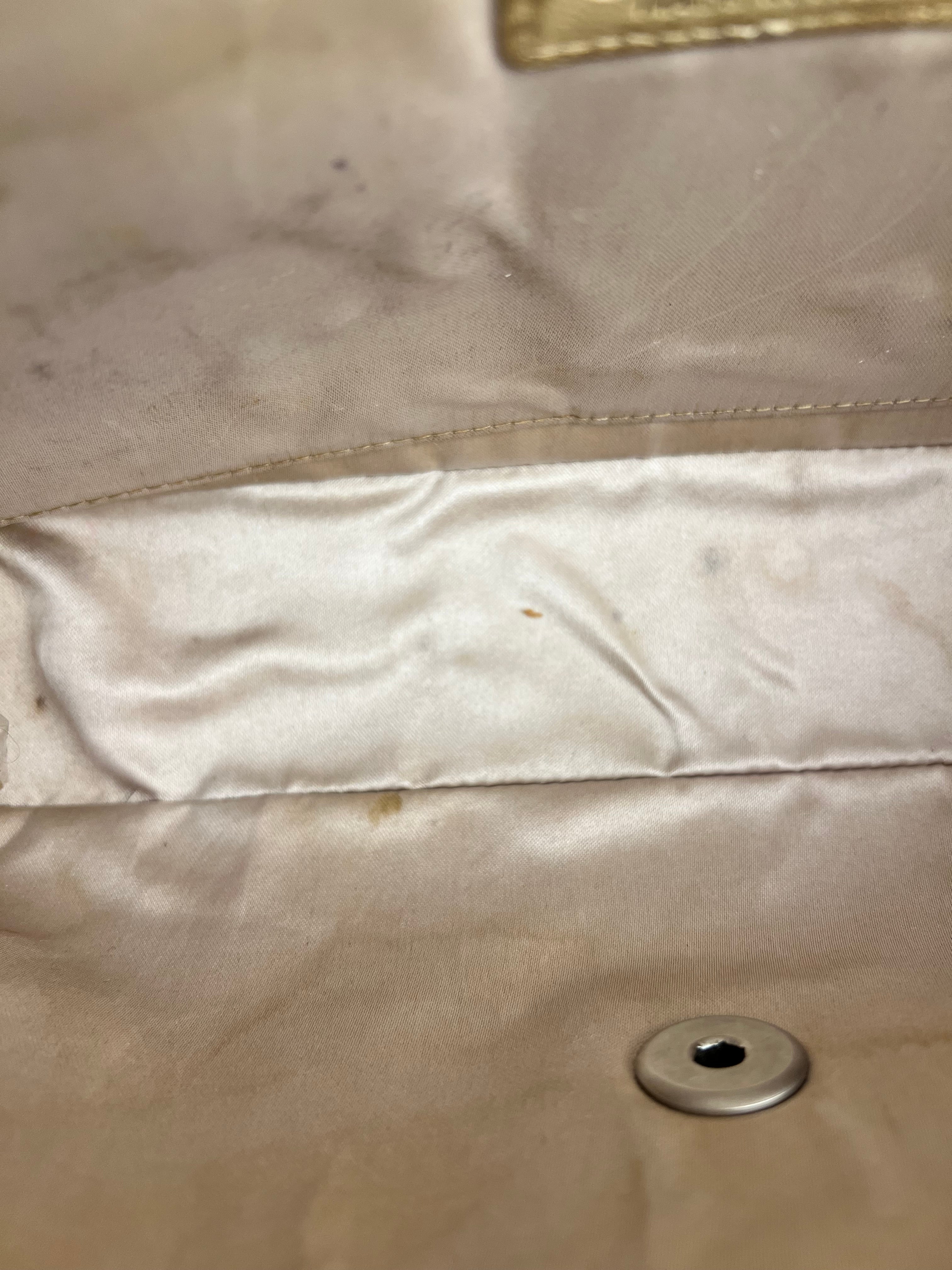 Chanel Vintage Beige Travel Line Classic Flap 2001