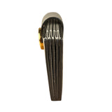 Fendi F Grey Leather Card Case