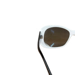Chanel Vintage Black/White No. 5 Sunglasses
