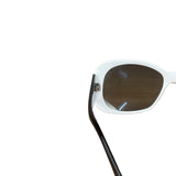 Chanel Vintage Black/White No. 5 Sunglasses