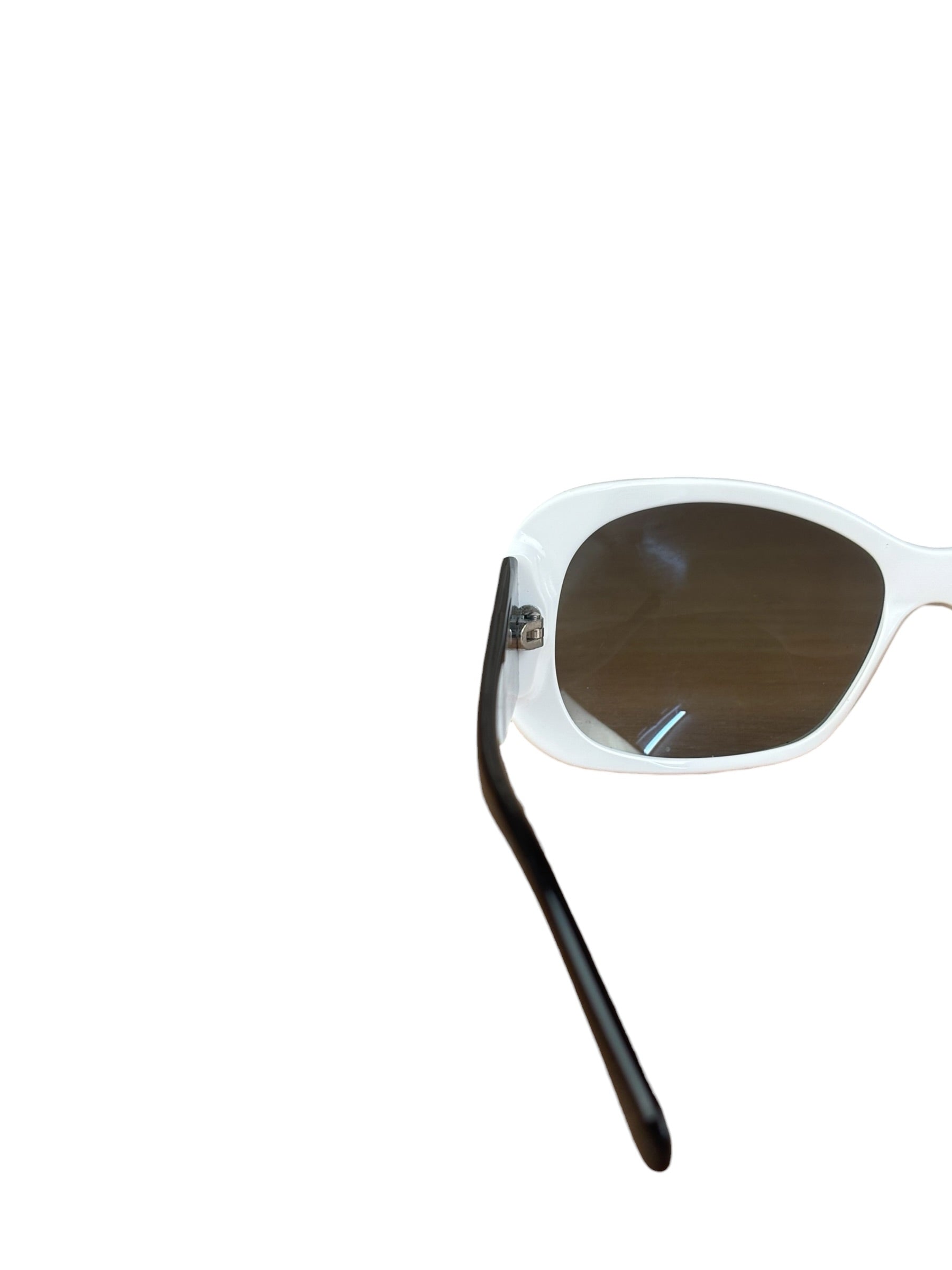 Chanel Vintage Black/White No. 5 Sunglasses